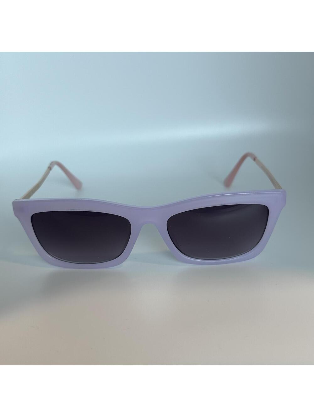 A.J. Morgan Purple Rectangular Sunglasses - Picture 3 of 9